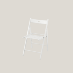 Puidust klapptool valge